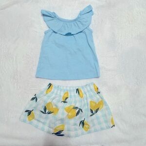 Tank and skirt set🍋🍋